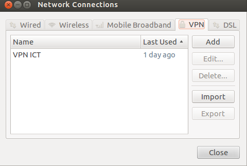 Network Manager VPN